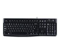 Logitech K120 Keyboard Cable Connectivity Usb Interface Black Usb Interface