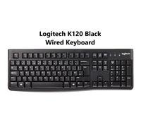Logitech K120 USB Wired Keyboard Durable Plug & Play Compatible with PC, Laptop