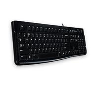 Logitech K120 Wired Business Keyboard, QWERTZ German Layout - Black
