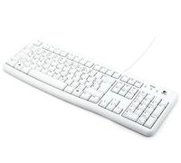 Logitech K120 Wired Business Keyboard, QWERTZ German Layout - White