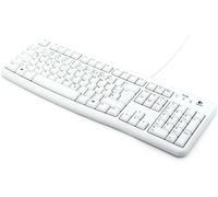 Logitech K120 Wired Business Keyboard, QWERTZ German Layout - White