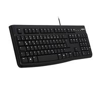 Logitech K120 Wired Keyboard for Windows, QWERTZ German Layout - Black