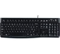 Logitech K120 Corded keyboard USB QWERTZ German Black