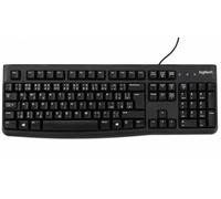 Logitech K120 Wired USB Keyboard Full Size Numeric Keypad Black New