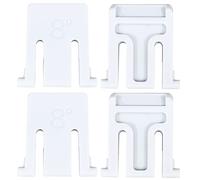 Logitech K200 K260 K270 K275 Keyboard Stand Replacement Kit - 4Pcs Keyboard Feet Legs - White