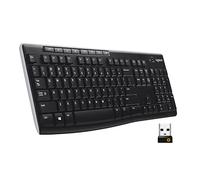 Logitech K270 Wireless Keyboard UK Layout Black 920-003745