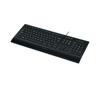 Logitech K280e USB QWERTZ German Black