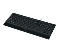 Logitech K280e Wired USB Keyboard - QWERTZ German Layout - Black
