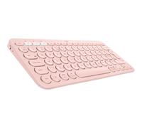 Logitech K380 Multi-Device Bluetooth Keyboard - Easy-Switch, Slim, Rose, for PC, Mac, Windows, iPadOS, Android, New