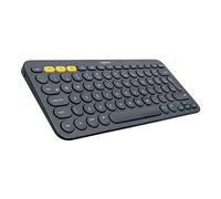 Logitech K380 Multi-Device Bluetooth Keyboard for Windows/Mac/Chrome/Android - Dark Grey