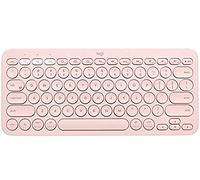 Logitech K380 Multi-Device Bluetooth Keyboard, QWERTY Italian Layout - Pink