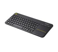 Logitech K400 Plus Hungarian QWERTZ Corded Wireless Touch Keyboard - Black