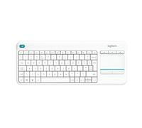 Logitech K400 Plus keyboard RF Wireless Swiss White