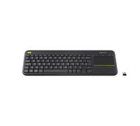 Logitech K400 Plus RF Wireless QWERTY Italian Black
