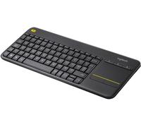 Logitech K400 Plus Black Wireless Touch Keyboard UK Layout