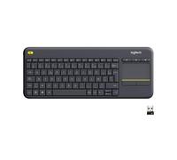 Logitech K400 Plus Wireless Touch TV-Toetsenbord met Eenvoudige Mediabediening e