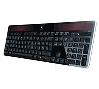 Logitech K750 Wireless Solar Keyboard for Windows, QWERTY Spanish Layout - Black