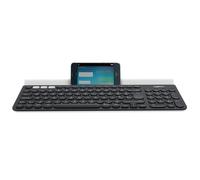 Logitech K780 keyboard RF Wireless + Bluetooth QWERTY UK English Grey, White
