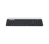 Logitech K780 Multi-Device Wireless Keyboard, QWERTZ German Layout - Dark Grey/White