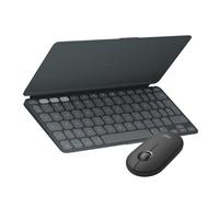 Logitech KEYS-TO-GO 2 portable Bluetooth keyboard + Pebble Mouse 2 M350s