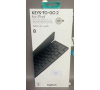 LOGITECH Keys-to-go 2 Wireless Keyboard - Graphite, Black