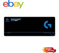Logitech Desk Mat - Studio Series, Multifunctional Large Desk Pad, Extended Mouse Mat, Office Desk Protector with Anti-slip Base, Spill-resi