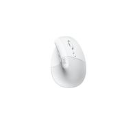 Logitech Lift Ergonomic Mouse (White, 910-006480)