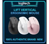Logitech Lift Ergonomic Vertical Wireless Bluetooth Mouse for Small Hands, Switch Between 3 Devices Instantly with Logi Bolt Rec 6485
