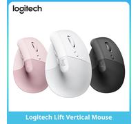 Logitech Lift vertical Mouse, Wireless Bluetooth/Logi Bolt, 400-4000 DPI Adjustable, 6 Programmable Buttons, Ergonomi black6485