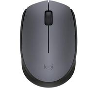 Logitech M170 Wireless Mouse, 2.4 GHz with USB Nano Receiver, Optical Tracking, 12-Months Battery Life, Ambidextrous, PC / Mac / Laptop - Grey