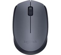 Logitech M170 Wireless Mouse - 2.4GHz, USB Nano Receiver, 12-Month Battery, Black/Grey
