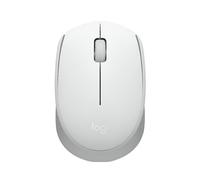 Logitech M170 Wireless Mouse for PC, Mac, Laptop, 2.4 GHz with USB Mini Receiver, Optical Tracking, 12-Months Battery Life, Ambidextrous - Off White