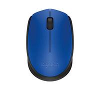 Logitech M171 RF Wireless Optical Mouse 1000 DPI Ambidextrous Black, Blue - Mouse (Ambidextrous, Optical, RF Wireless, 1000 DPI, 70g, Black, Blue)