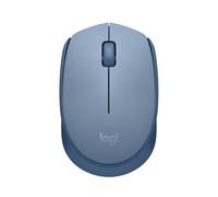 Logitech M171 Wireless Mouse for PC, Mac, Laptop, 2.4 GHz with USB Mini Receiver, Optical Tracking, 12-Months Battery Life, Ambidextrous - Grey