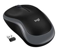 Logitech M185 Mouse Wireless Black, Grey