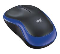 Logitech M185 Wireless Mouse - 2.4GHz, USB Mini Receiver, 12-Month Battery, 1000 DPI, Blue