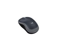 Logitech M185 Wireless Mouse, 2.4GHz with USB Mini Receiver, 12-Month Battery Life, 1000 Ambidextrous, Compatible with PC, Mac, Laptop - Grey