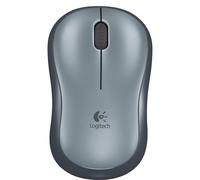 Logitech M185 Wireless Mouse USB for PC Windows, Mac and Linux, Grey Blue Black