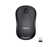 Logitech M220 Silent Wireless Mouse, 2.4 GHz with USB Receiver, 1000 DPI Optical Tracking, 18-Month Battery, Ambidextrous, Compatible with PC, Mac, Laptop (Off-White)