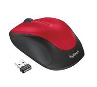 LOGITECH M235 Wireless Optical Mouse - Red, Red