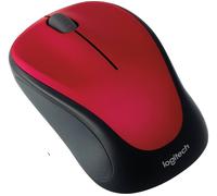 LOGITECH M235 Wireless Optical Mouse - Red, Red