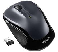 Logitech M325s Wireless Mouse, 2.4 GHz with USB Receiver, 1000 DPI Optical Tracking, 18-Month Life Battery, PC/Mac/Laptop/Chromebook - Dark Silver