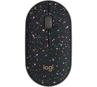 Logitech M340 Compact Ambidextrous Silent Wireless Mouse - Speckles | Silent clicks, with 2.4 GHz USB-A Nano Receiver, 3 non-customizable buttons, 18-months battery, Windows Mac Chrome compatible
