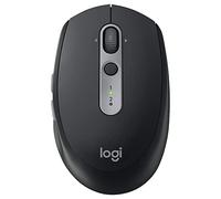 Logitech M590 Silent Wireless Mouse, Multi-Device, Bluetooth Or 2.4GHz Wireless Mouse with USB Unifying Receiver, 1000 Dpi Optical Tracking, 2-Year Battery Life, PC/Mac/Laptop - Black Graphite