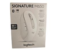 Logitech M650 Performance Silent Wireless Bluetooth Mouse - White
