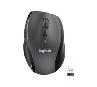 Logitech M705 Marathon Wireless Mouse, 2.4 GHz USB Unifying Receiver, 1000 DPI, 5-Programmable Buttons, 3-Year Battery, Compatible with PC, Mac, Laptop, Chromebook - Grey