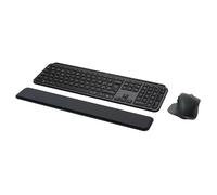 Logitech Master MX Keys Combo for Bussiness keyboard Mouse included Office RF Wireless + Bluetooth QWERTY Spanish Graphite