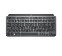Logitech Master MX Keys Mini Minimalist Wireless Illuminated Keyboard Mini Wireless RF Wireless + Bluetooth QWERTY LED Graphite