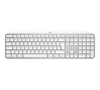 Logitech Master Series MX Keys S for Mac - Keyboard - full size - backlit - wireless - Bluetooth LE - QWERTY - UK - pale