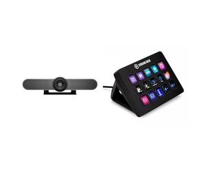 Logitech MeetUp Video Conferencing & Elgato Stream Deck MK.2 - Studio